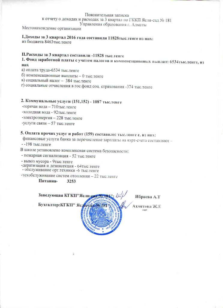 Финасирование