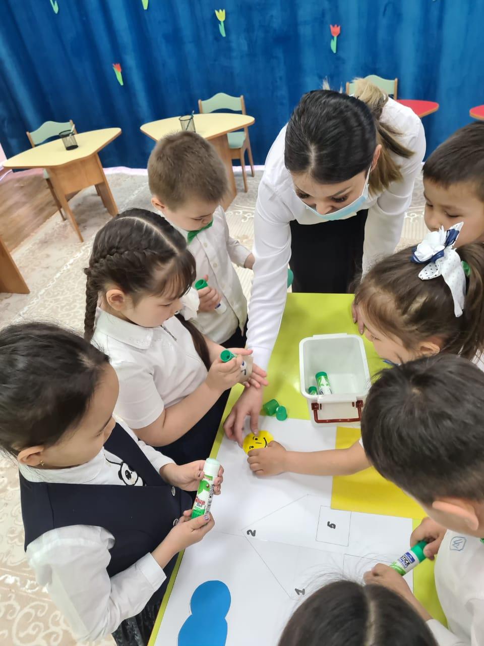 Мектепалды даярлық "Көгершін" тобы "Мен не үйрендім?" атты қорытынды ашық оқу қызметі.