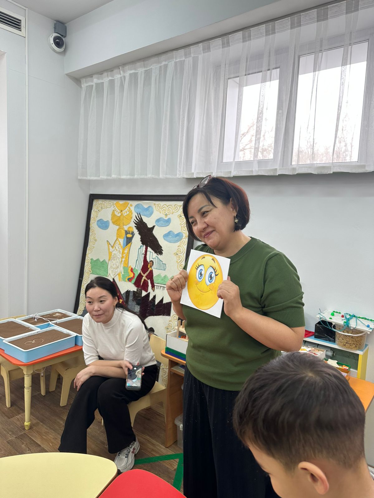 «Психологтың ашық оқу қызметі: эмоциялық көңіл-күйді қолдау»